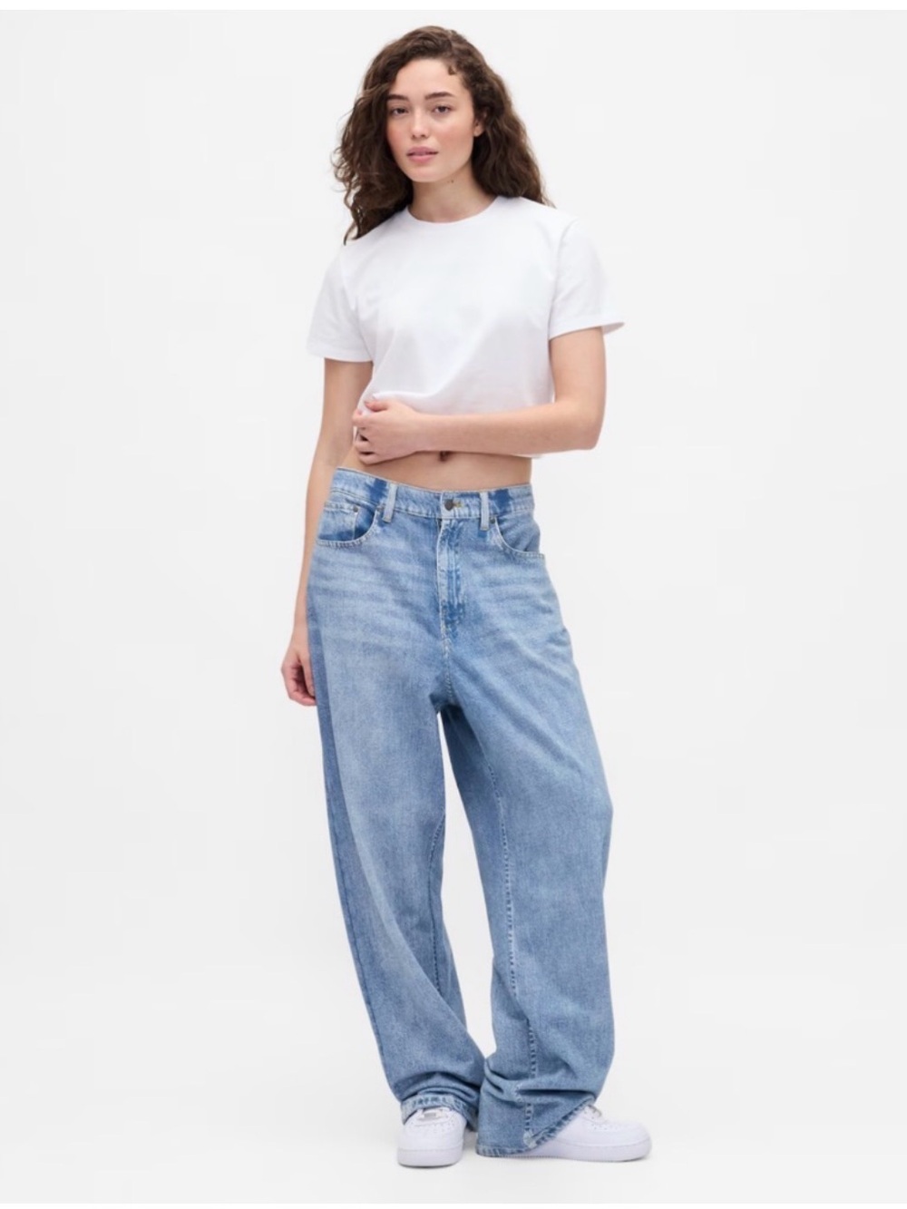 Gap x Beis sweatpants jeans baggy XS